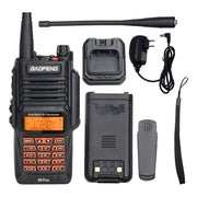 Radio Walkie Talkie Baofeng Uv-9r Plus Resistente Al Agua Negro