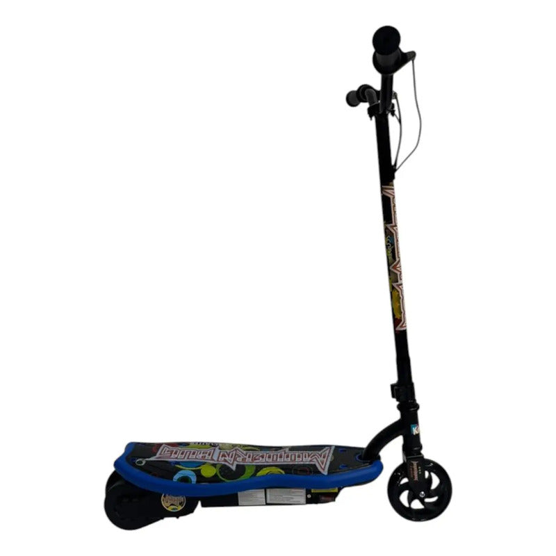 Patineta Kidshop Eléctrica Infantil 24 V, 120 W, Pt12 Color Amarillo