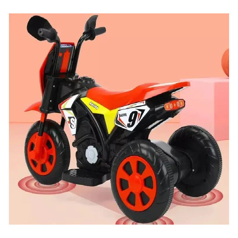 Moto Carro Recargable Electricas Montable 1 A 3 Años Color Azul Voltaje Del Cargador 110v
