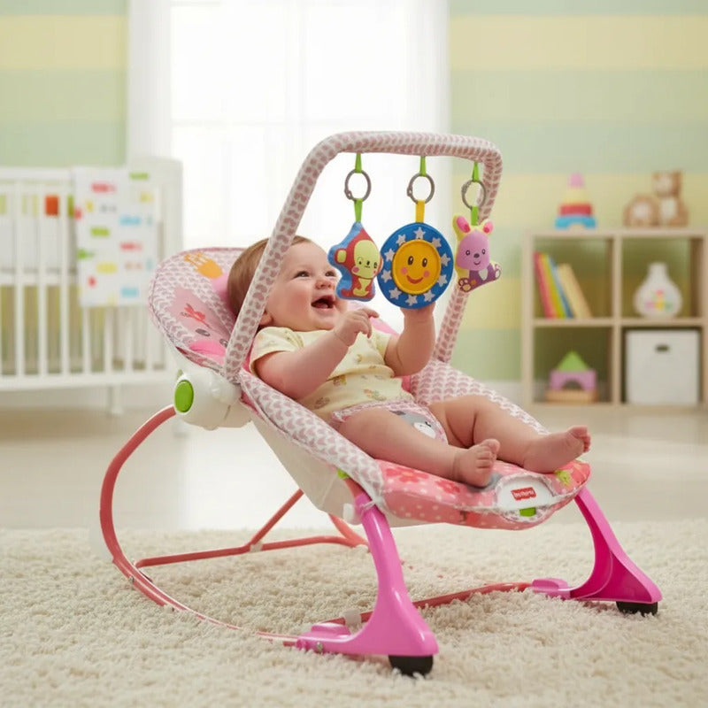 Silla  Vibradora Mecedora Musical  Niña-niños Baby Rocker