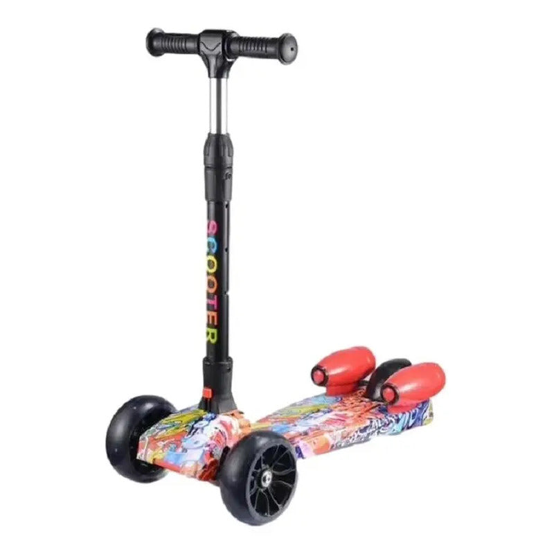 Patineta Scooter Niños Niña Manopatin Bluetooth Vapor Sonido