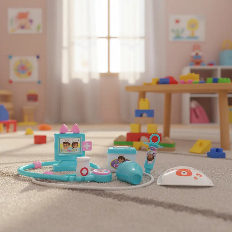 Juguete  Doctor Accesorios Para Médicos Pequeños X1250 Celeste