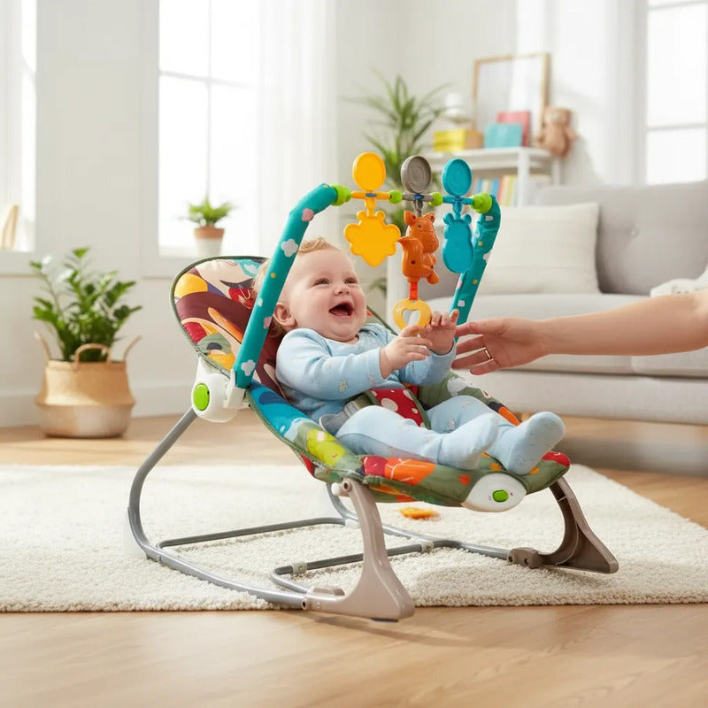 Silla  Vibradora Mecedora Musical  Niña-niños Baby Rocker