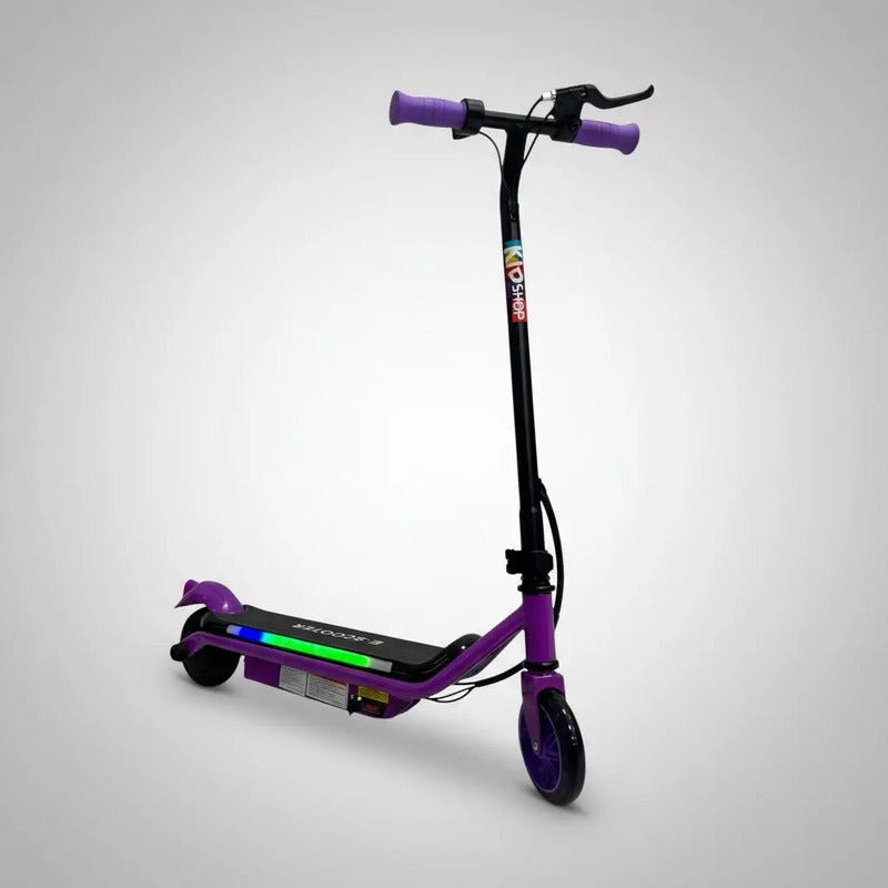 Patineta Scooter Eléctrico Con Luces  Kidshop Pt08