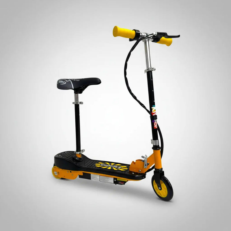 Patineta Scooter Eléctrico Kidshop Pt06 Con Silla