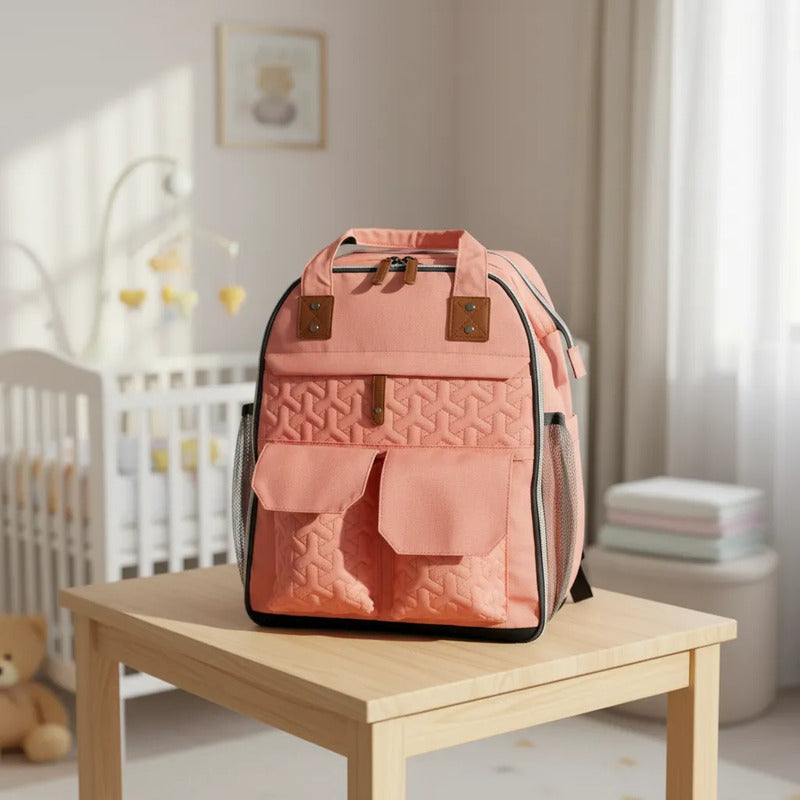 Pañalera Bolso Materno Multifuncional Cambiador  Ld2204