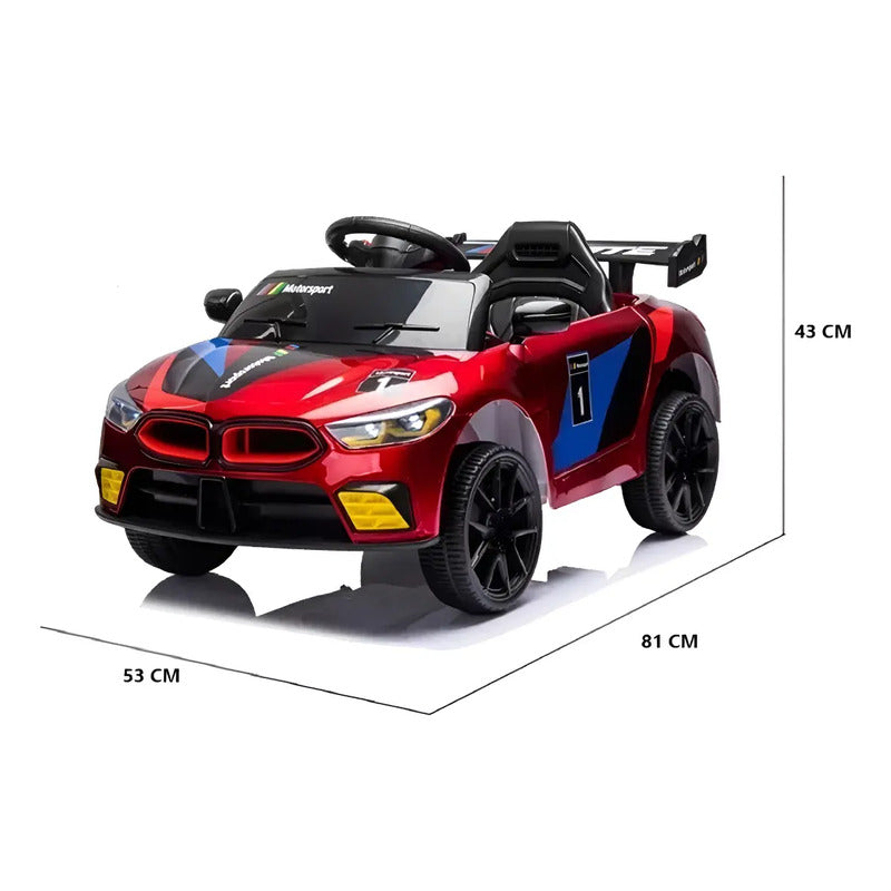 Carro Eléctrico Niño Recargable Montable 2 Motores Nd-002b Color Amarillo Voltaje Del Cargador 110v