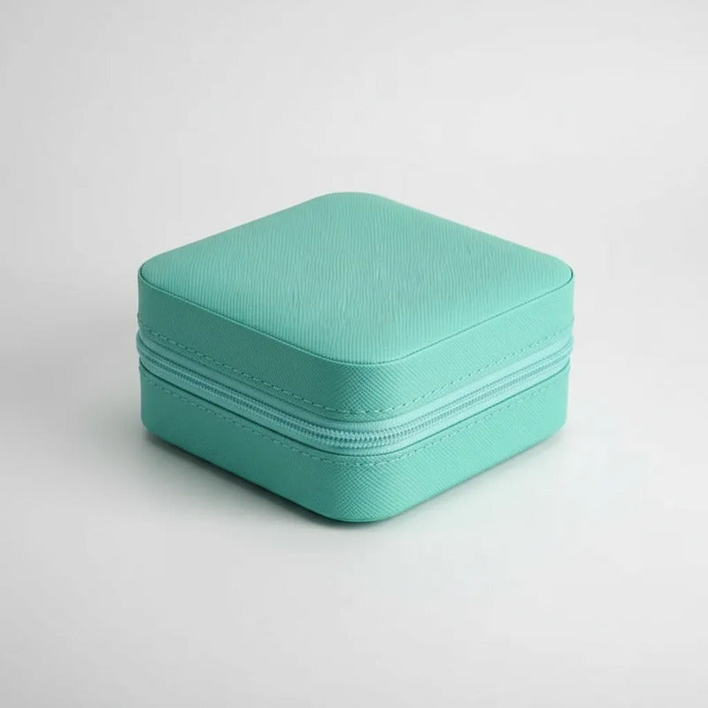 Joyero Organizador Estuche Para Joyería Caja Para Joyas Verd
