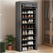 Organizador De Zapatos Zapatero 9 Niveles Color Gris
