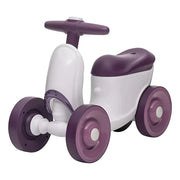 Carrito Montable Impulso De Bebe Luces Y Sonido Color Lila-blanco