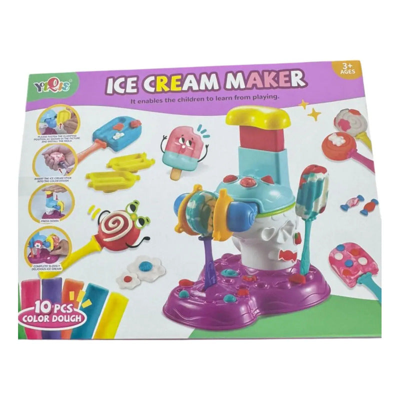 Set Para Hacer Helados Y Dulces Para Niño J-9169 Color Colores