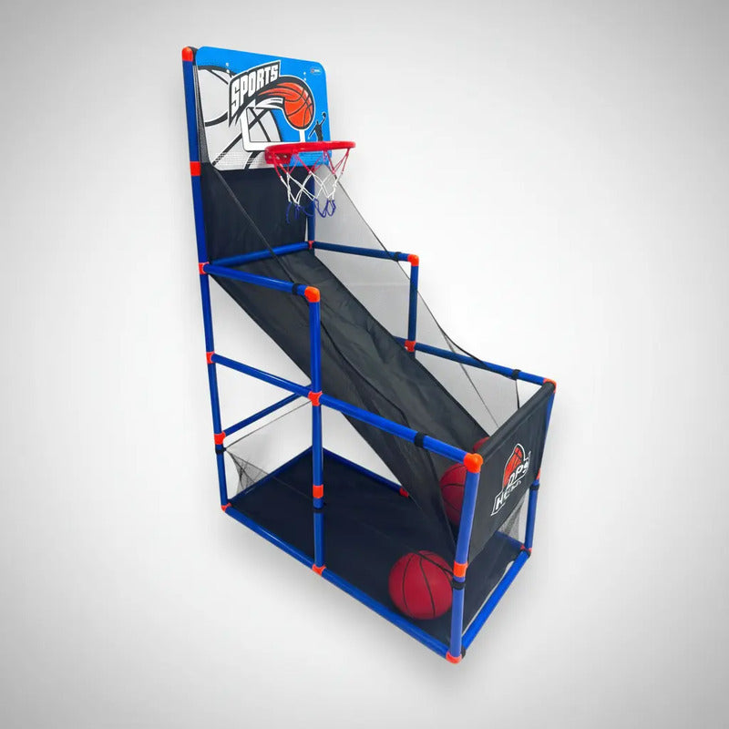 Juego De Baloncesto Arcade Con 1 Pelota E Inflador Para Niño