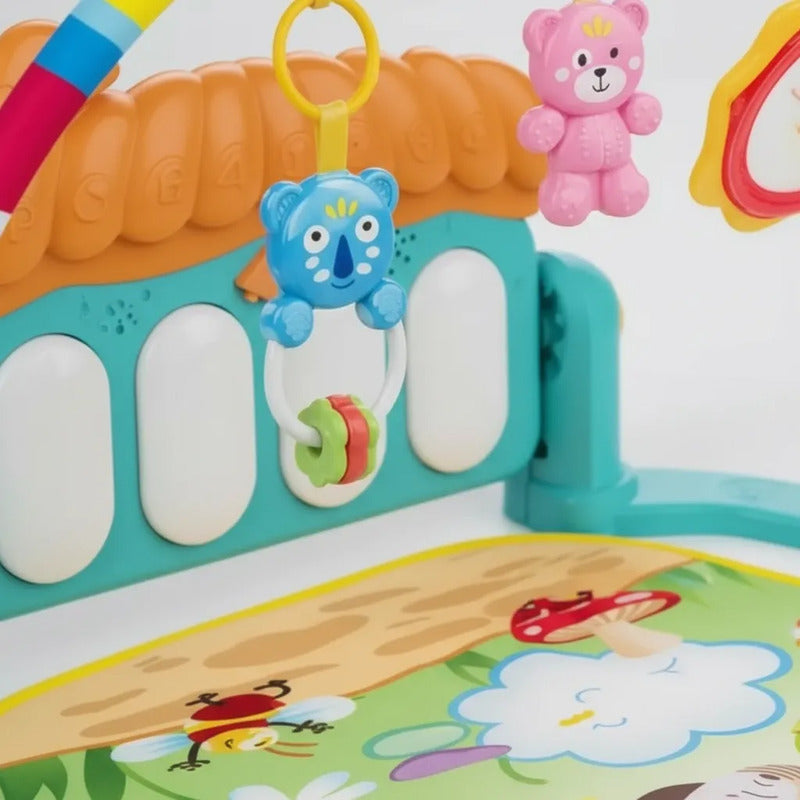 Gimnasio Piano Manta Con Sonajeros Para Bebes