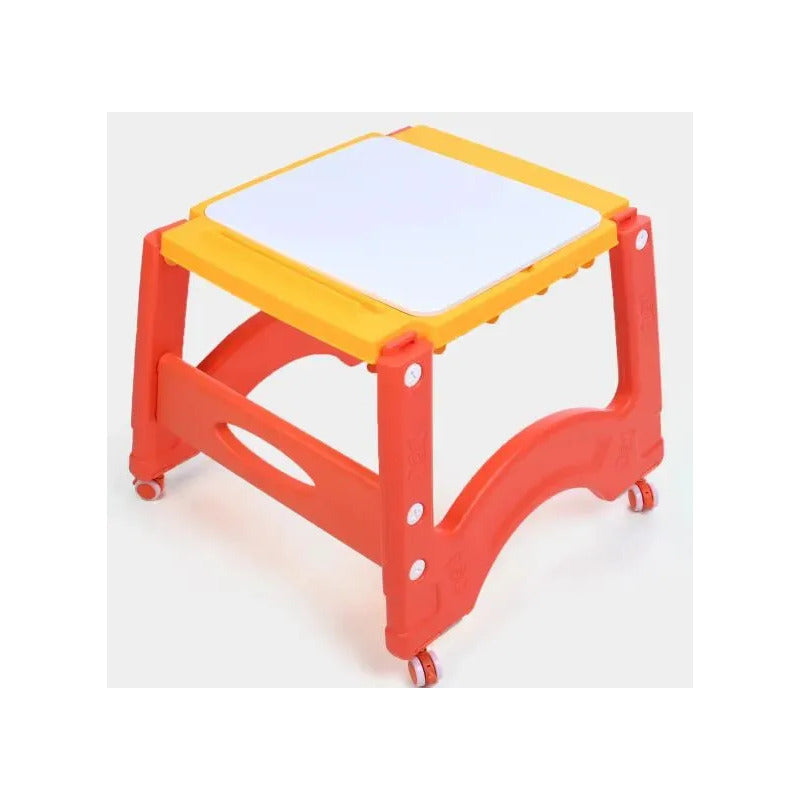 Silla Comedor Escritorio Multifuncional 3 En 1 Bebes O Niños Amarillo