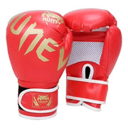 Guantes De Boxeo Profesionales 10 Onzas Color Rojo Talla 10oz