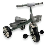 Triciclo Bicicleta Infantil Canasta Músical 6031 Color Gris