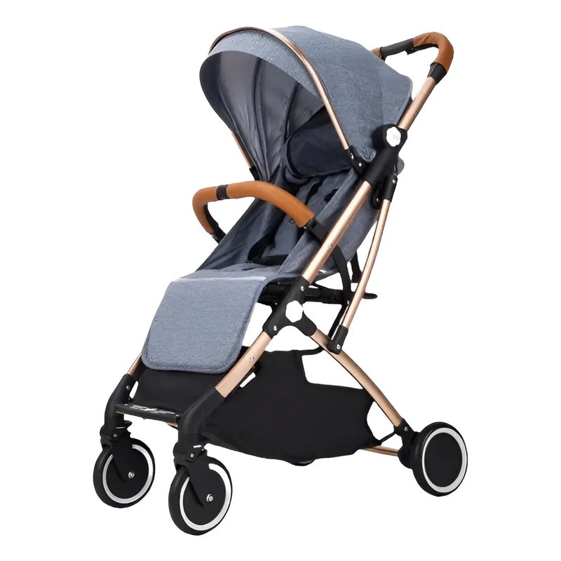 Coche Tipo Maleta Facil Plegable Para Bebe + Toldillo 8005