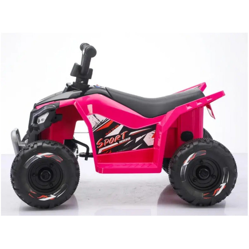 Cuatrimoto Eléctrica Para Niños 6v Velocidad Ajustable Mt001 Color Fucsia