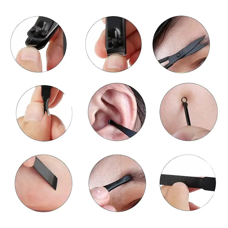 Kit De Manicura Genérica 10 Piezas - Incluye Cortauñas
