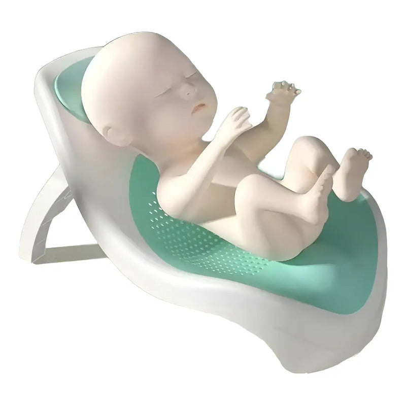 Silla Asiento Bañera Para Bebe De Descanso Silicona Suave