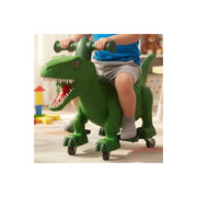 Carro Kidshop 2025 Dino Bota Humo Con Luces Tr-065 Color Verde