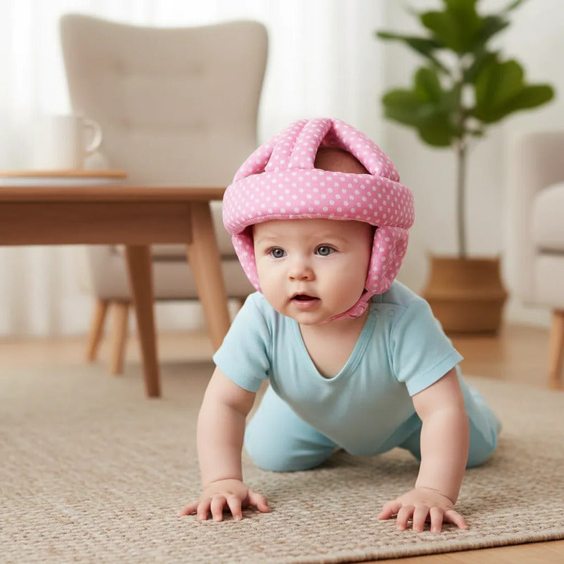 Casco Protector Para Bebé - Protección Contra Los Golpes