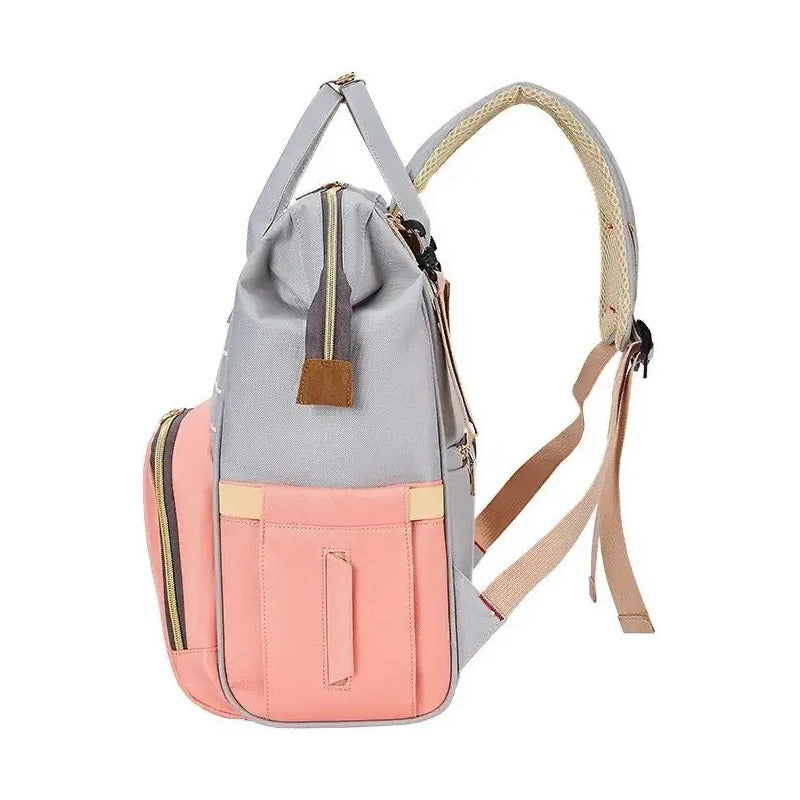Pañalera Tipo Morral Multiusos Para Bebe Ref 2037