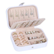 Joyero, Organizador, Estuche Para Joyería, Caja Para Joyas Color Blanco