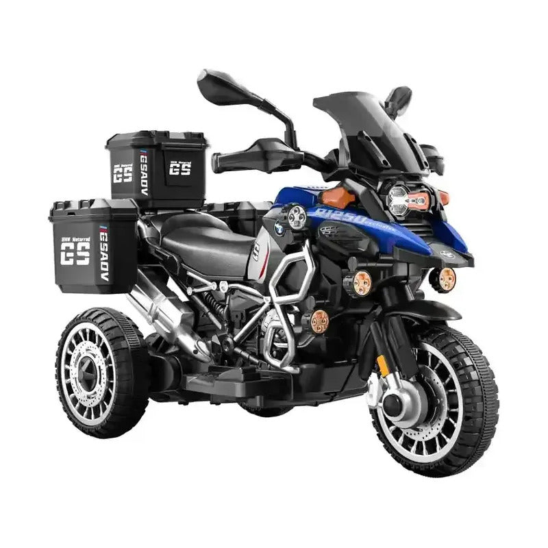Moto Carro Electrica Montable De 2 A 4 Años Bluetooth 6v