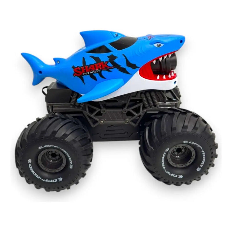Tiburón  Carro Control Remoto Agua Recargable Gk5615