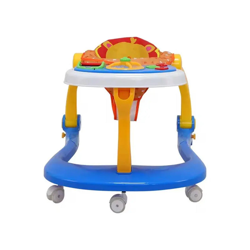 Caminador 4 En 1 Comedor Bebe Andadera Didactico Nino Nina Color Azul Azul