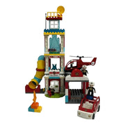 Set De Construcción Kidshop Armatodo 9822m 128 Piezas En Caja Estacion De Bombero