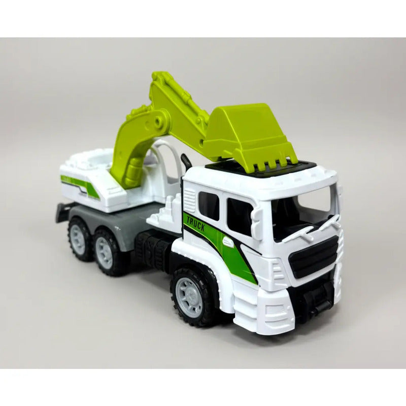 Carro Camión Retroexcavadora Construcción Juguete Niño Zk004