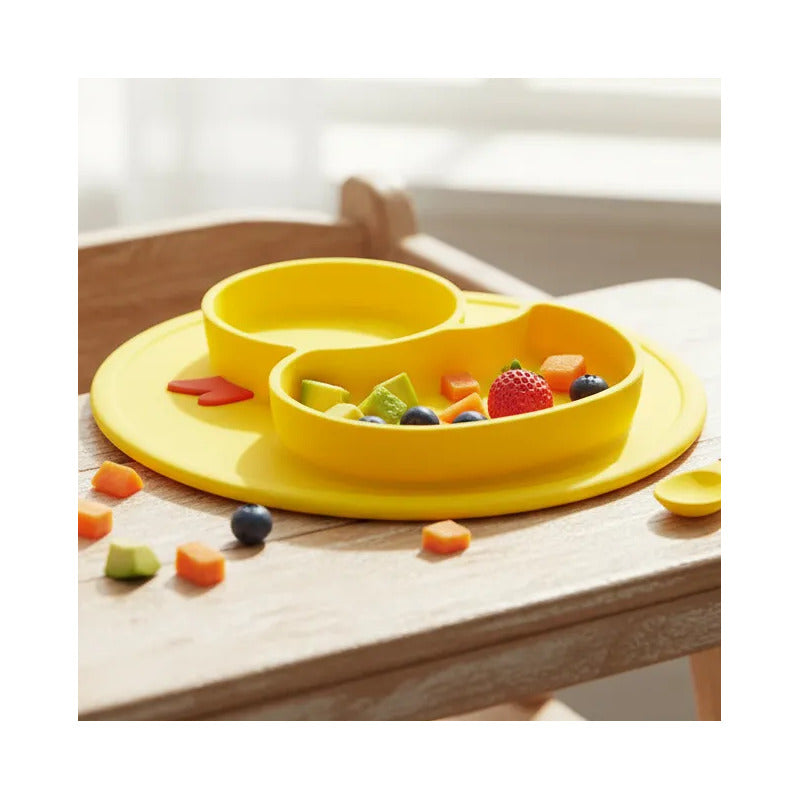 Plato Silicona Antideslizante Para Bebé Hydg-1