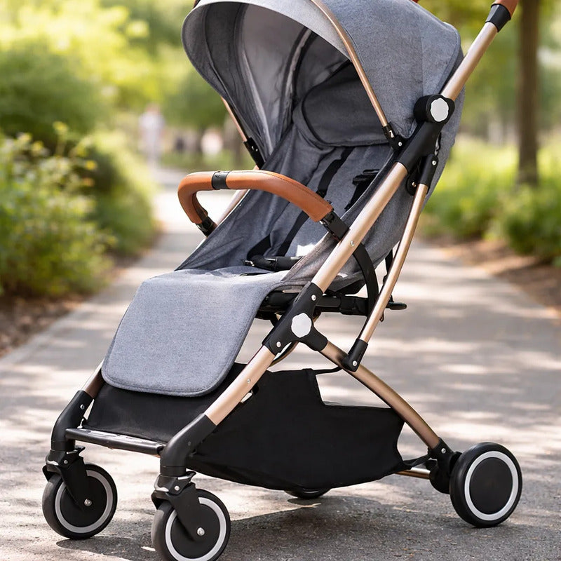 Coche Tipo Maleta Facil Plegable Para Bebe + Toldillo 8005