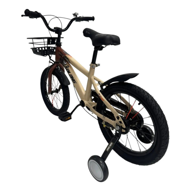 Bicicleta Niños Rin 12 Canasta Pito Frenos Bc01-d
