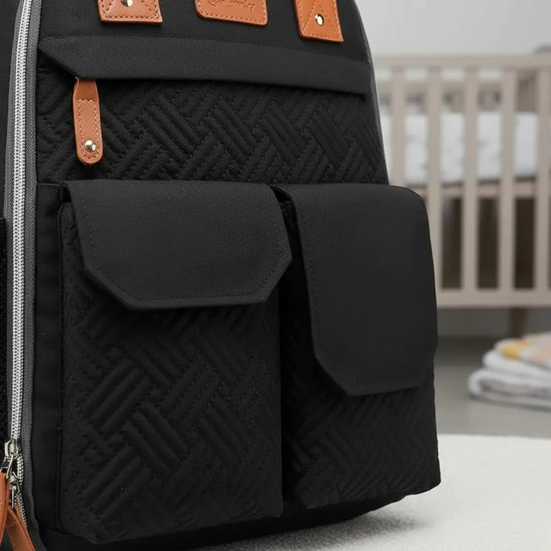 Pañalera Bolso Materno Multifuncional Cambiador  Ld2204