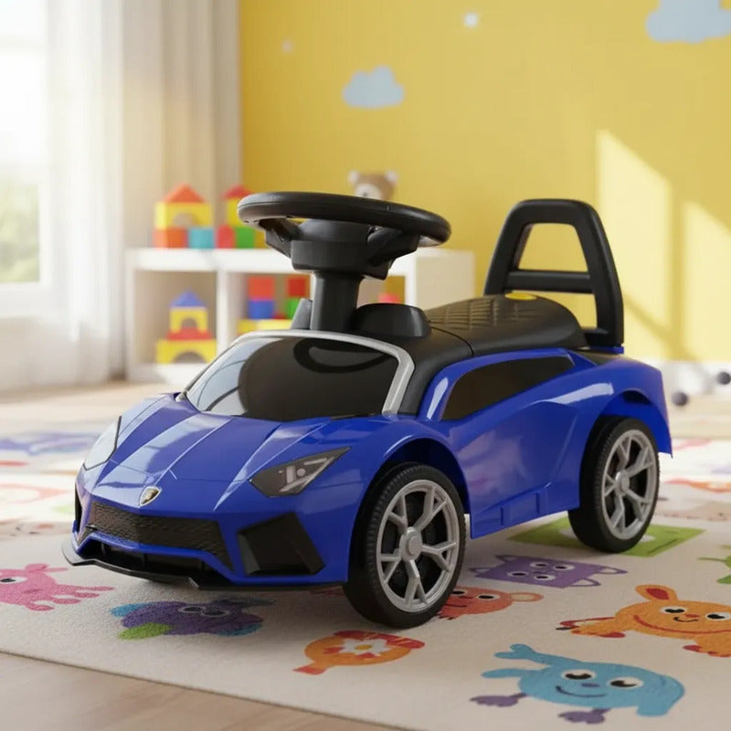 Carro Montable Eléctrico Nd002b Azul