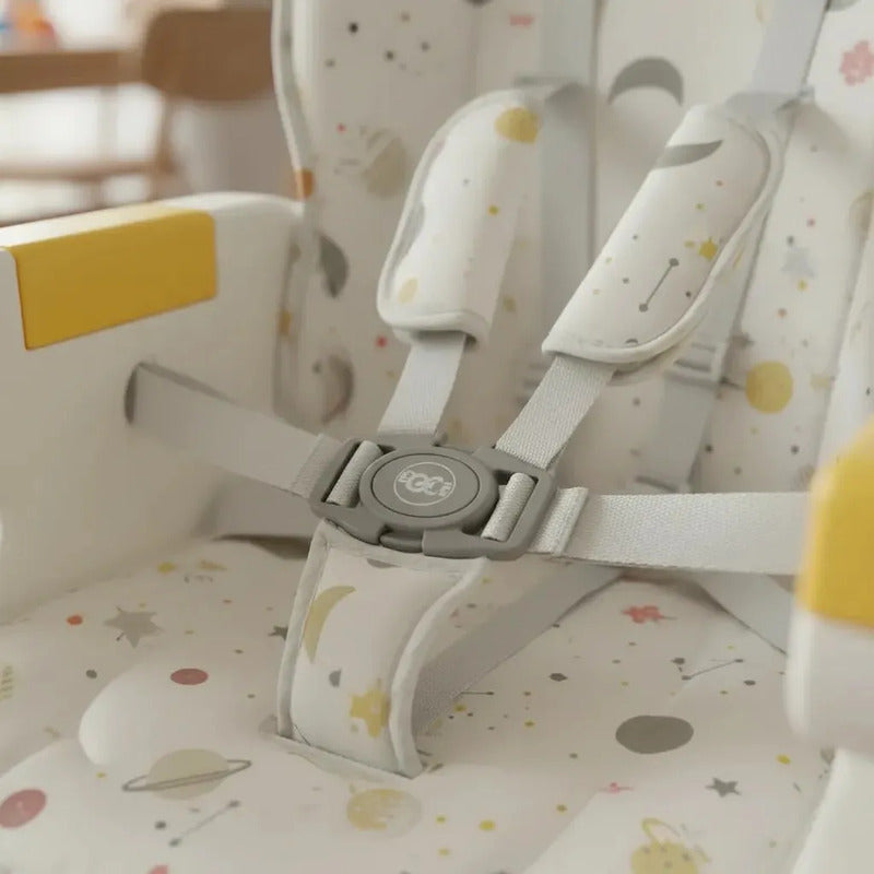 Silla Comedor Escritorio Multifuncional 3 En 1 Bebes O Niños Amarillo