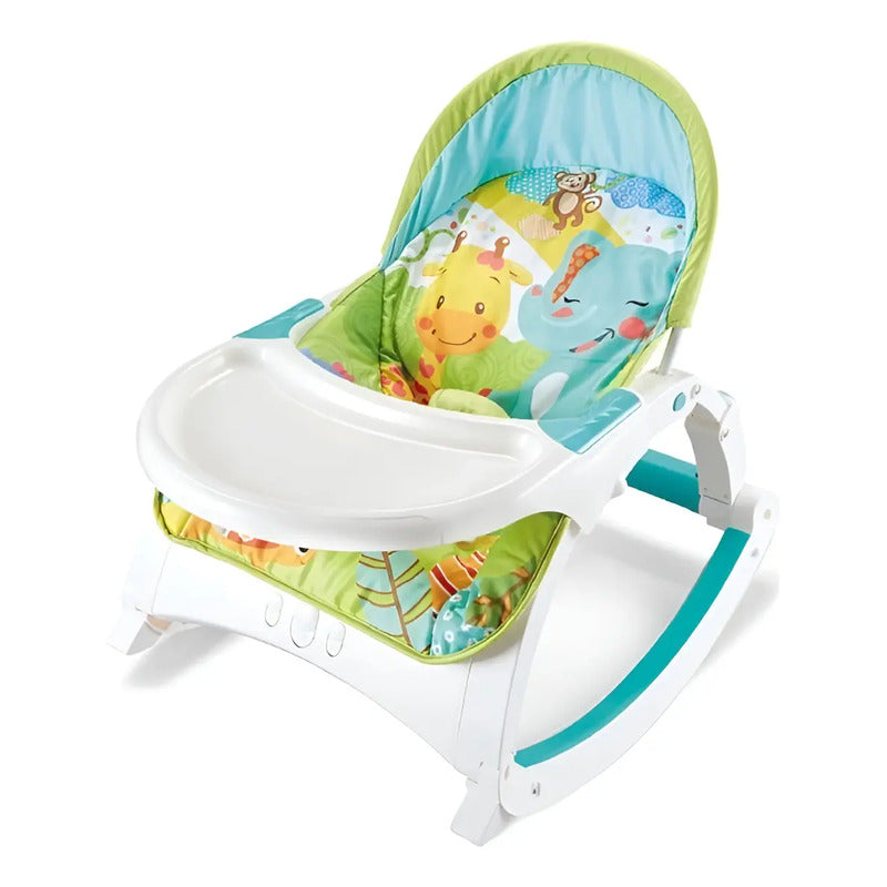 Silla Mecedora Vibradora Crece Conmigo Bebe Con Bandeja