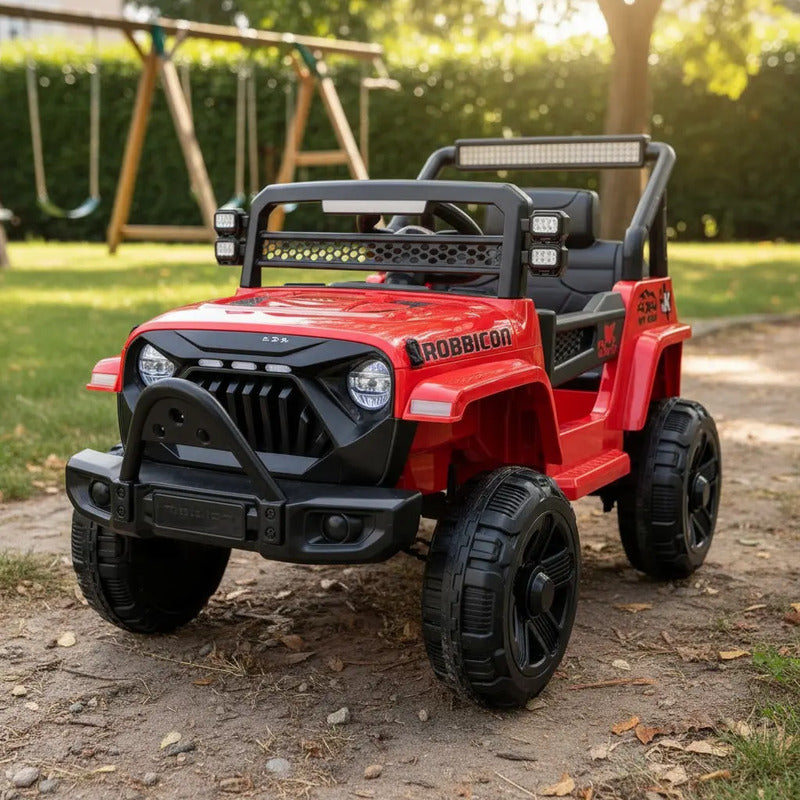 Carro Montable Electrica Para Niños Control Remoto 12v Kb005 Color Rojo
