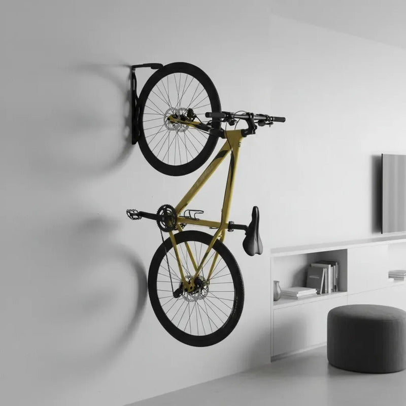 Soporte De Pared Para Bicicleta Genérica Fijo Color Negro Unidad