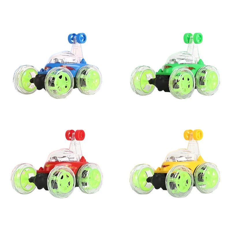 Carro Loco Recargable Control Remoto Acrobacias 360 Juguete