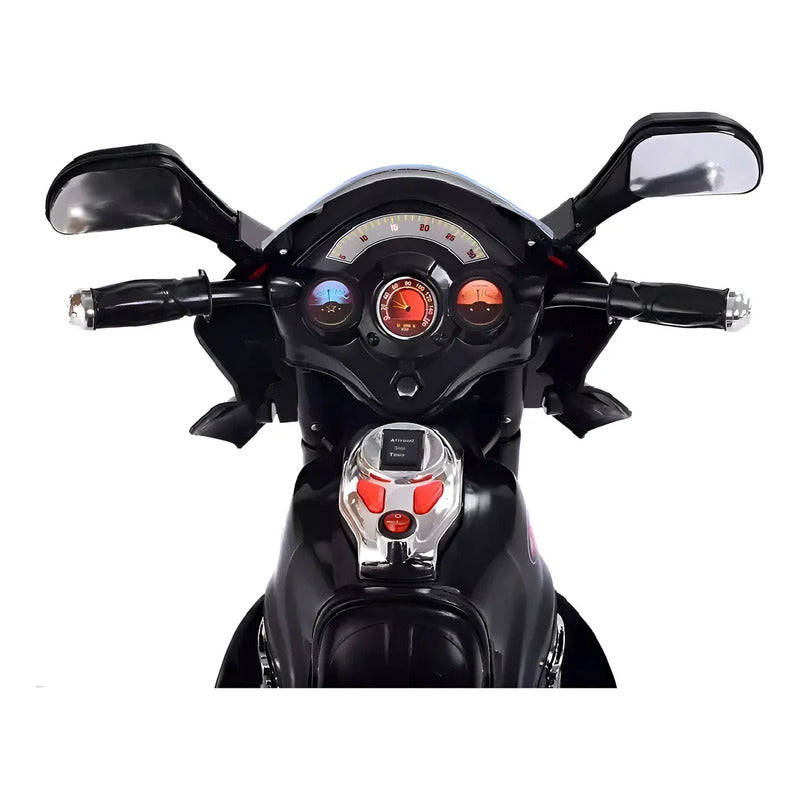 Moto Eléctrica Montable Kidshop 2025 6v 1 Asiento Color Rosado 110/220v