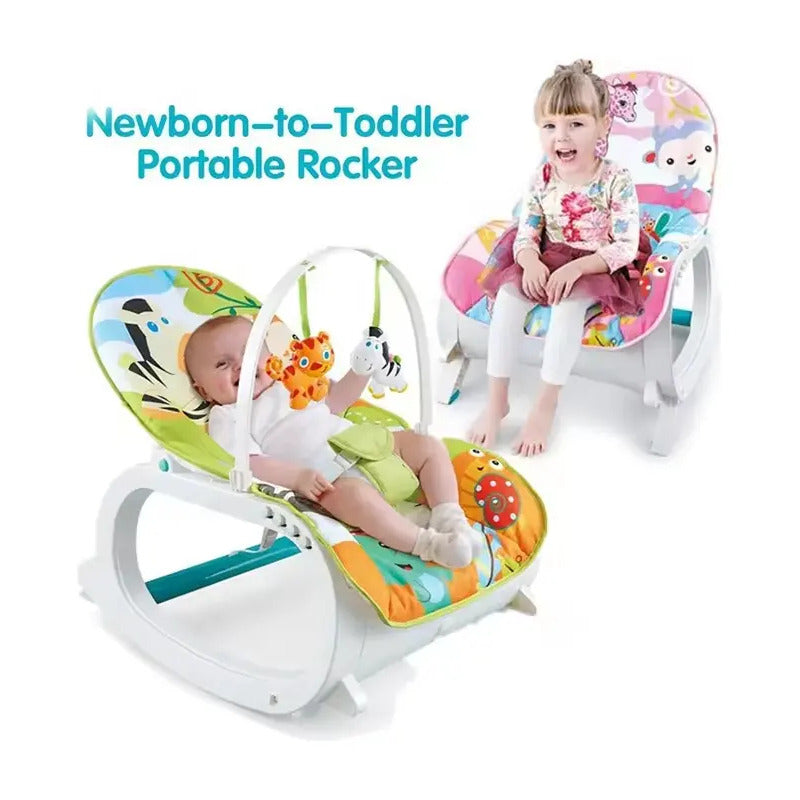 Silla Mecedora Vibradora Crece Conmigo Bebe Ibaby Rocker