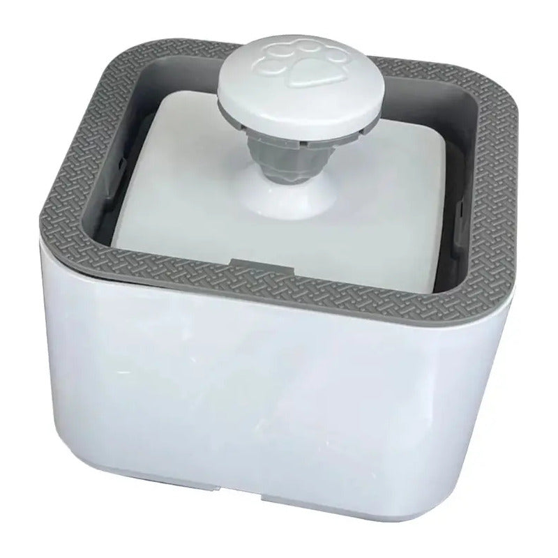 Fuente De Agua Bebedero Para Mascotas Silencioso Automatico 5v Blanco