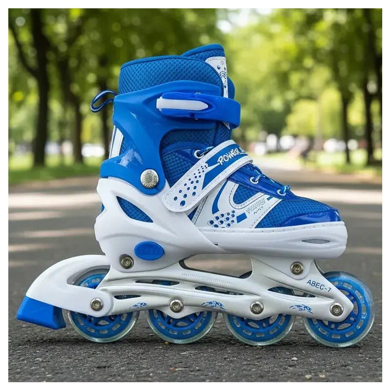 Patines En Línea Ajustables Niños Niñas Semiprofesional