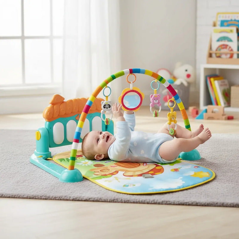Gimnasio Piano Musical Tapete De Juegos Para Bebés He0639