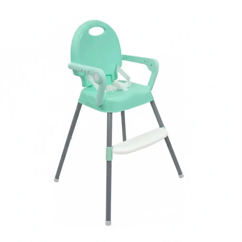 Silla Para Comer Kidshop Xd-3 Color Verde Claro