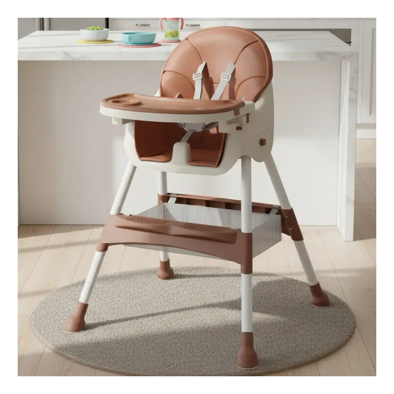 Silla Comedor Para Bebe 3 En1 Portátil Con Bandeja Kidshop